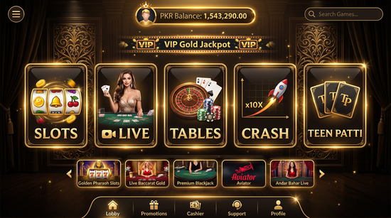 Main screen of H555 casino page for PK players - 4